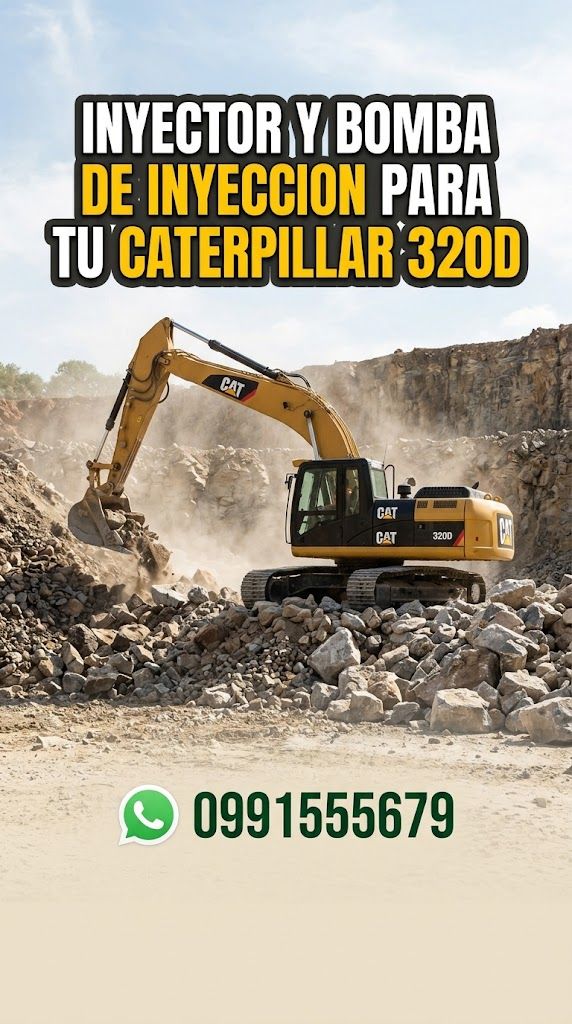 Inyector y bomba de inyeccion para Caterpillar 320D
